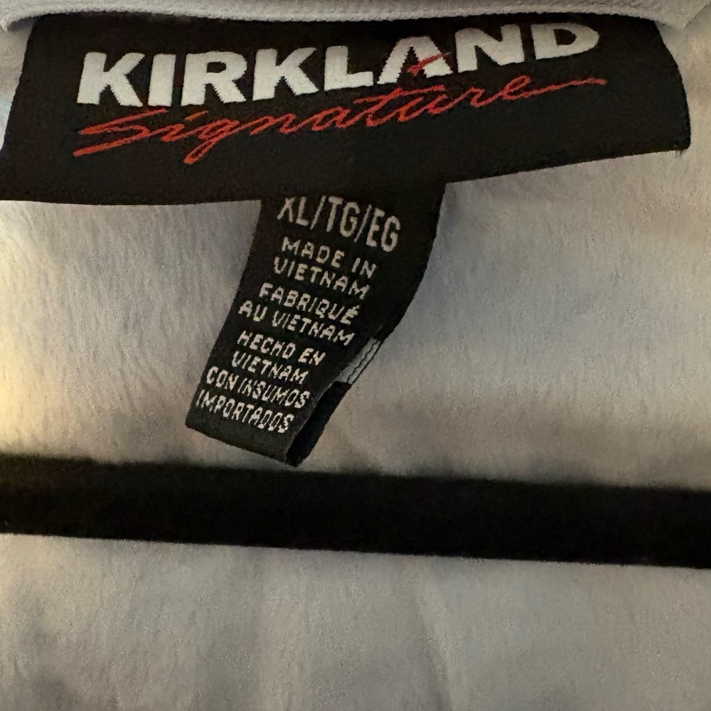 Kirkland Water-Repellent Wind Resistant Softshell Jacket Sky Blue Size XL - Picture 2 of 8